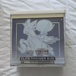 Pokemon TCG Chilling Reign Elite Trainer Box English 2021 Calyrex - Image 1