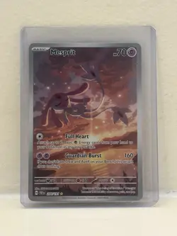 Pokemon Surging Sparks Mesprit 204/191 Illustration Rare Full Art 2024 - Image 1