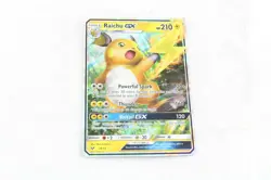 Pokemon Raichu GX 29/73 Ultra Rare Holo Shining Legends NM Mint - Image 1