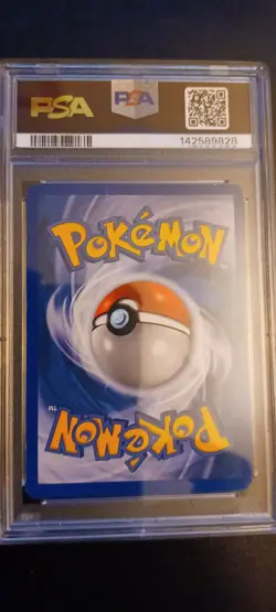 2000 POKEMON ROCKET #5 DARK DRAGONITE-HOLO 1st ed PSA 2 🌀 Perfect Swirl 🌀 - Image 4