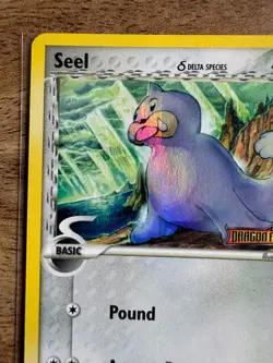 Pokemon TCG EX Dragon Frontiers Seel Reverse Holo/Stamped 62/101 Delta Species - Image 2