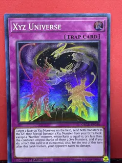 XYZ Universe - Super Rare - GRCR-EN58 - Yugioh 1st Edition NM or Better - Image 1