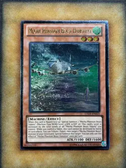 Yugioh Mecha Phantom Beast Hamstrat LTGY-EN025 Ultimate Rare LP - Image 1