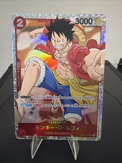 Monkey D. Luffy 2022 One Piece Romance Dawn JP #OP01-024 Super Rare - Image 1