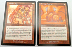 MTG Urza’s Destiny Rare Cards (x2 NM) Powder Keg +Storage Matrix Magic Gathering - Image 2