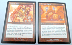 MTG Urza’s Destiny Rare Cards (x2 NM) Powder Keg +Storage Matrix Magic Gathering - Image 3