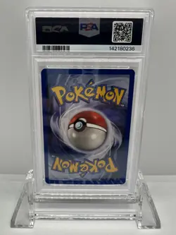 2000 Pokemon BLAINE'S ARCANINE Gym Challenge HOLO RARE Card 1/132 SWIRL - PSA 8 - Image 2