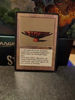 Golgothian Sylex Antiquities Rare LP Vintage MTG - Image 1