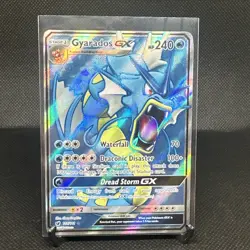 Gyarados GX - 101/111 - Pokemon Crimson Invasion Sun Moon Full Art Card NM - Image 1