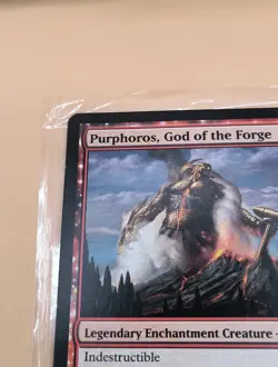 MTG Purphoros, God of the Forge - Theros -LP English - Image 3