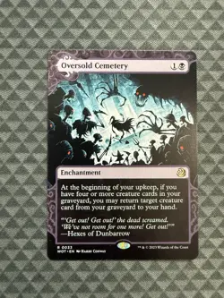 MTG Oversold Cemetery #0033 Rare Wilds of Eldraine: Enchanting Tales (WOT) - Image 1