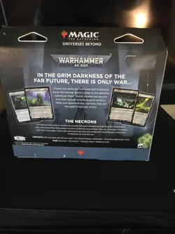 MTG Universes Beyond: Warhammer 40K Necron Dynasties Commander Deck New in Box - Image 3