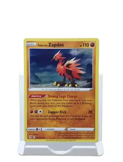 Galarian Zapdos 082/203 Holo Rare Evolving Skies Pokemon TCG Card - Image 2
