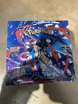 Pokemon Mega M4 Ninja Spinner Booster Box [Sealed] Japanese-Box with shrink - Image 1