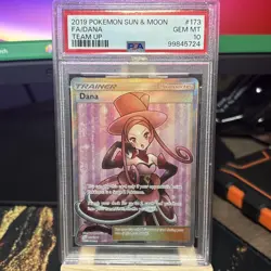 PSA 10 FA/DANA #173/181 ULTRA RARE 2019 POKEMON SUN & MOON TEAM UP UNDER MARKET! - Image 1