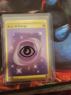 Pokemon TCG Basic Psychic Energy 207/165 Scarlet & Violet 151 Hyper Rare Holo - Image 1