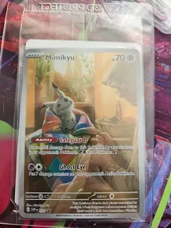 Pokemon TCG Paldean Fates Elite Trainer Box Promo Mimikyu SVP075 New Sealed - Image 1