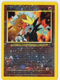 Entei Holo Black Star Promo 34 NM Pokemon WOTC Vintage - Image 1