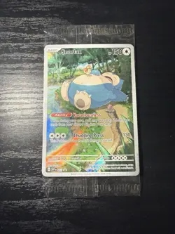 Pokemon Snorlax SVP 051 Scarlet & Violet 151 Promo Holo 2023 Sealed - Image 1