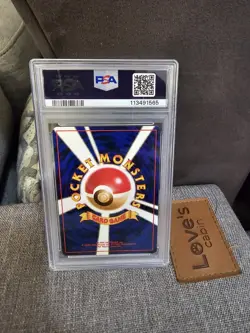 1997 Pokemon Japanese Jungle Venomoth PSA 9 - Image 2