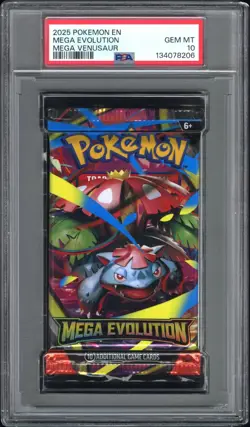 PSA 10 - Mega Evolutions (Mega Venusaur) Foil Pack *LOW POP* - Pokemon - Image 1