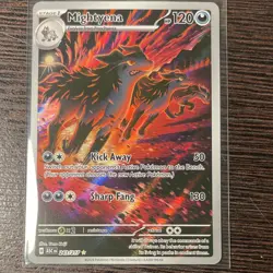 Pokemon TCG Mightyena Astral Radiance Rare Foil 243/217 120 HP English Nintendo - Image 1