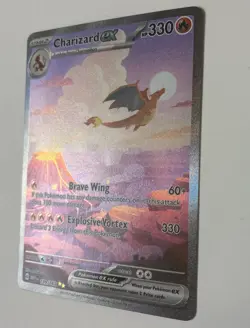 2023 Pokemon Charizard EX SV 151 Special Illustration Rare #199/165 Near Mint - Image 2