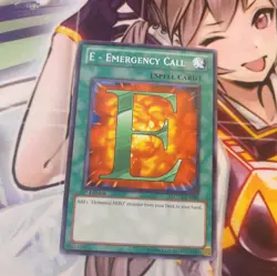 1X E - EMERGENCY CALL EOJ-EN039 LCGX-EN089 COMMON 1ST YUGIOH - Image 1