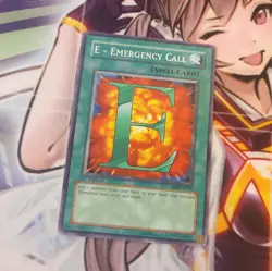 1X E - EMERGENCY CALL EOJ-EN039 LCGX-EN089 COMMON 1ST YUGIOH - Image 3