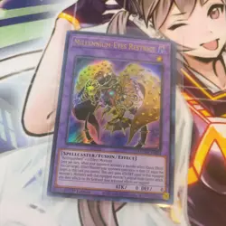 1X MILLENNIUM-EYES RESTRICT LED2-EN003 MAMA-EN064 ULTRA 1ST NEAR MINT YUGIOH - Image 2