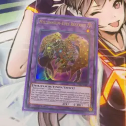 1X MILLENNIUM-EYES RESTRICT LED2-EN003 MAMA-EN064 ULTRA 1ST NEAR MINT YUGIOH - Image 3