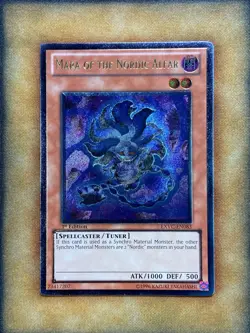 Yugioh Mara of the Nordic Altar EXVC-EN083 Ultimate Rare 1st Ed LP - Image 1