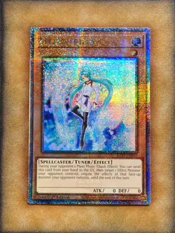 Yugioh Effect Veiler RA01-EN003 Quarter Century Rare 1st Ed NM - Image 1
