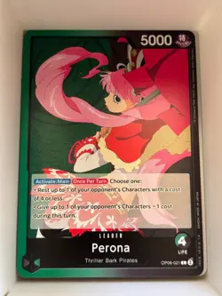 OP06-021 Perona English L One Piece TCG Card Game - Image 1