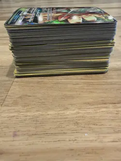 Pokemon 134 Pokemon Card Lot With Mini Binder TCG LP/NM Comparable to New - Image 3