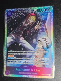 Rosinante & Law EB04-038 SR - One Piece Card Game - Image 1