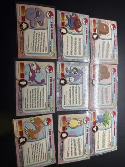 Pokemon Topps Chrome Foil Card Bundle Vintage Rare Black Logo Holos - Image 2