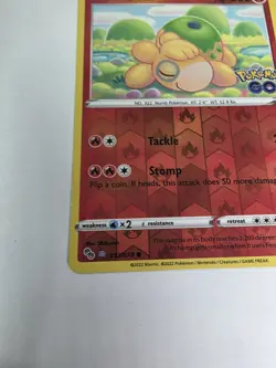 Pokemon Go TCG Reverse Holo Numel 013/078 Ditto Card Unpeeled - Image 4