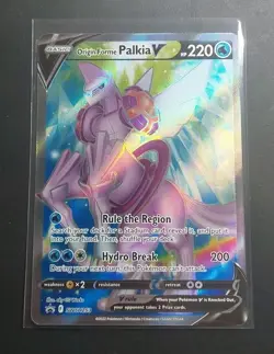 Pokemon TCG Origin Forme Palkia V Sword & Shield Swsh253 Holo Promo - Image 1