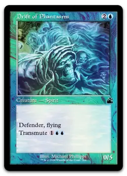 Drift of Phantasms (Retro Frame) #314 (Foil) NM Ravnica Remastered RVR Magic MTG - Image 1