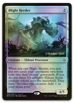 Blight Herder #2 (Foil) (LP) Launch Party & Release Event Promos LARP Magic MTG - Image 1