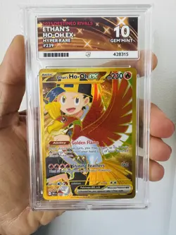 Pokemon TCG Ethan's Ho-Oh EX 239/182 Destined Rivals ACE 10! - Image 1