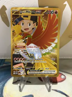 Ethan's Ho-Oh ex 239/182 Hyper Rare Destined Rivals Pokemon Holo NM - Image 1
