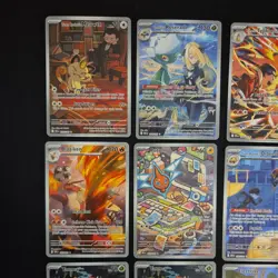 Pokemon TCG Destined Rivals IR lot of 14 English NM illustration Rare - Image 2