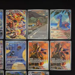 Pokemon TCG Destined Rivals IR lot of 14 English NM illustration Rare - Image 3