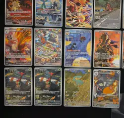 Pokemon TCG Destined Rivals IR lot of 14 English NM illustration Rare - Image 4