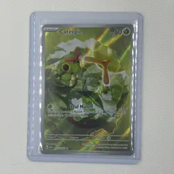 Pokemon TCG Caterpie 172/165 Illustration Rare Scarlet & Violet 151 - Image 1