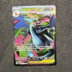 Mega Charizard X ex 109/094 Me02: Phantasmal Flames Holo Ultra Rare Pokemon TCG - Image 1