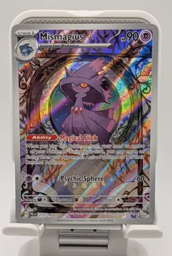 2023 Pokemon SV Paldea Evolved Mismagius Illustration Rare Holo #212 - Image 1