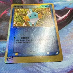 Nintendo Pokemon Mudkip 59/109 EX Ruby & Sapphire Reverse Holo 50 HP Common - Image 4